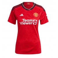 Manchester United Raphael Varane #19 Hjemmebanetrøje Dame 2023-24 Kortærmet